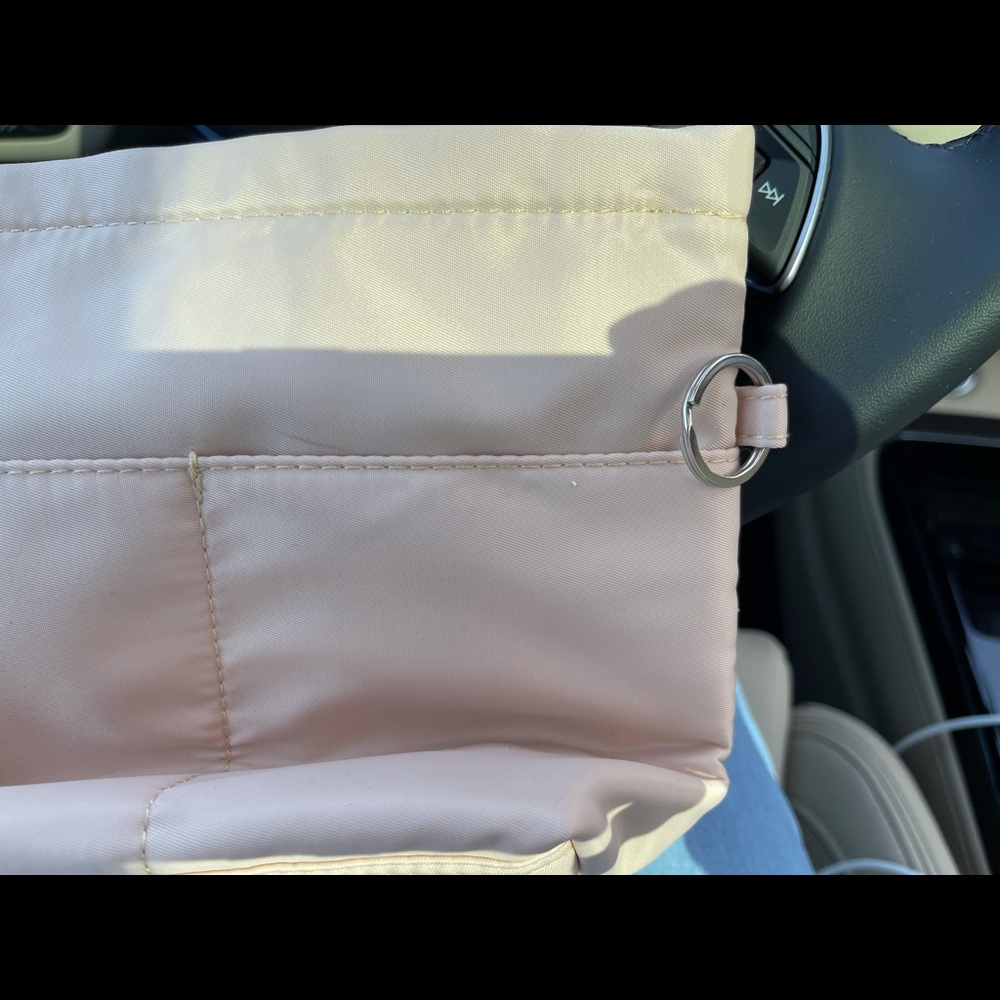 Nude pink Purse organizer Small